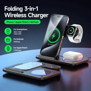 30W LED Fast Wireless Charger Stand