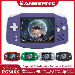 3.4" IPS Screen Retro Handheld Game Console